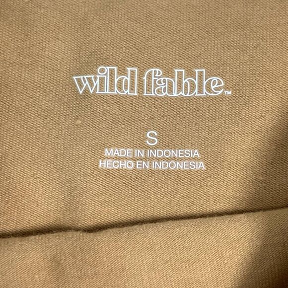 WILD FABLE Sleeveless Seamed Tank Bodycon Dress Camel Beige Size Small - Picture 4 of 9